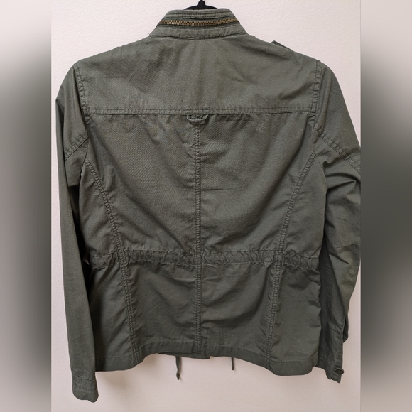 Tommy Hilfiger military style canvas jacket. Women's small. - Picture 2 of 6